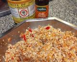 Foto del paso 4 de la receta: Arrolladitos primavera (o casi) rellenos de pollo