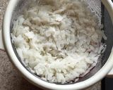 A picture of step 1 of Poha fennel dhokla.