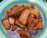 Foto langkah ke 6 dari resep Tahu Goreng Babi Kecap.