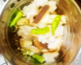 A picture of step 1 of Moong dal tikki.