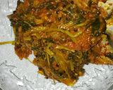 A picture of step 7 of Thotakura Tomato Curry.