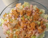 Foto del paso 3 de la receta: Ensalada césar con pollo y jamón cocido