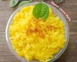 Foto langkah ke 4 dari resep Sego Kuning Gurih (Masak Dandang).