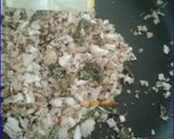 A picture of step 4 of Sprouts jaal chilla.