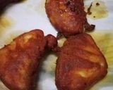 A picture of step 7 of Fish in curd gravy and crispy fried fish.