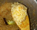 A picture of step 3 of Nigerian carrot fried rice with minced meat soup.