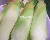 Hình bước làm 1 của món Xôi bắp lá cẩm