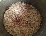 A picture of step 2 of Sabudana ki khichdi.