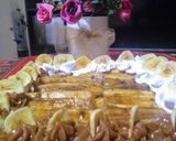 Foto del paso 7 de la receta: Tarta de dulce de leche con bananas flambeadas al ron