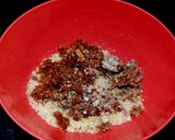 A picture of step 4 of No Bake Protein Balls.