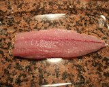 Foto del paso 17 de la receta: Lomos de jurel, rellenos de gambas en salsa con un toque mejicano
