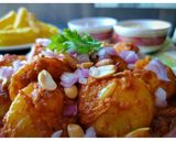 લસણિયા બટાકા ભૂંગળા (lasniya bataka bhungla recipe in Gujarati) રેસીપી સ્ટેપ1ફોટો