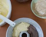 99.Marmer Cake Coffee Choco Vanilla ☕🍫🍮 langkah memasak 4 foto