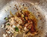 A picture of step 4 of Horse gram daal.