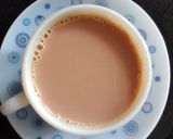 A picture of step 2 of Pink tea/gulabi chai/sheer tea.