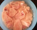 A picture of step 1 of Chicken Stew Bengali Style.