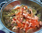 A picture of step 3 of Mutton Pepper Masala.