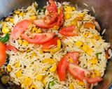 A picture of step 3 of Sweet Corn rice.