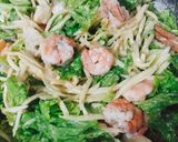Hình bước làm 4 của món Salad tôm nõn