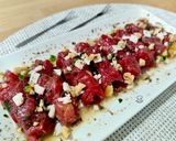 Foto del paso 6 de la receta: Rollitos trufados de carpaccio con naranja y aguacate