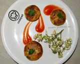 A picture of step 5 of Moringa flowers cutlets.