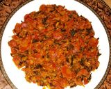 A picture of step 6 of Gajjar methi ka salan.