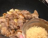 A picture of step 4 of Three Cup Chicken Thighs.