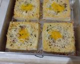 Foto langkah ke 9 dari resep Roti panggang isi telur keju, rasa bawang...