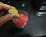 वाटर मेलन मोहितो (पंच) रेसिपी चरण 3 फोटो