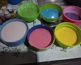 Foto langkah ke 1 dari resep Lapis rainbow.