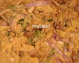 A picture of step 3 of Vegetable pokoray.