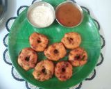 A picture of step 9 of Instant Medu Vada.