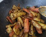 इंस्टेंट मूली गाजर का आचार (instant mooli gajar ka achar recipe in Hindi) रेसिपी चरण 3 फोटो