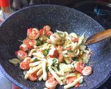 Foto langkah ke 2 dari resep Nasi Goreng seafood Cabai Hijau.