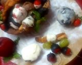 A picture of step 9 of CHOCO BASKET(a basket full of choclates).