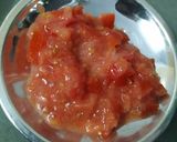 A picture of step 3 of Chana aalu masala.