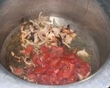 A picture of step 1 of Gobhi Qeema.