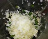 A picture of step 3 of Green smoothie #breakfastideas.