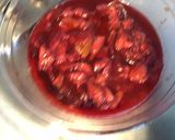 Une image de l'étape 3 de Compote de pêches de vigne à l'orange sanguine.