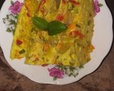 A picture of step 3 of Steamed noodles with red bell pepper #OneAfrica.