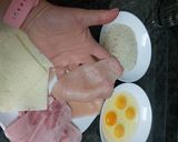Pas rețetă Cordon bleu (rulou piept de pui cu șuncă presată și cașcaval) 1 fotografie
