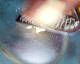 A picture of step 1 of Healthy Apple halwa.
