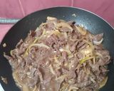 Foto langkah ke 4 dari resep Beef teriyaki.
