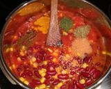 Une image de l'étape 4 de Chili Express (veggie).
