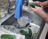 Fermentált uborka, a gyomor legjobb barátja recept fázis 1 fotója