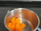 Spanish omelette with sweet potato