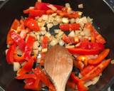 Mozzarella & veggie egg fried rice recipe step 2 photo