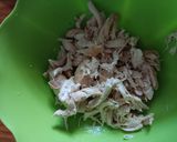 Foto langkah ke 5 dari resep Mie Kuah Ayam Labu Siam.