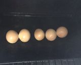 A picture of step 2 of Smoked deviled eggs.