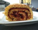 Une image de l'étape 4 de Gâteau roulé choc praliné.